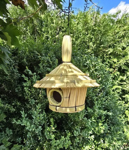 Vogelbox seegras und bambus - vogelbox,