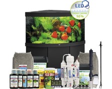 Aquariumkombination JUWEL Trigon 350 SBX mit LED-Beleuchtung, Heizer, Filter und
