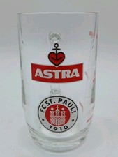 St. Pauli Astra Bierkrug Glas