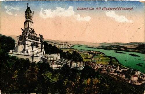 Cpa rudesheim mit - rudesheim,