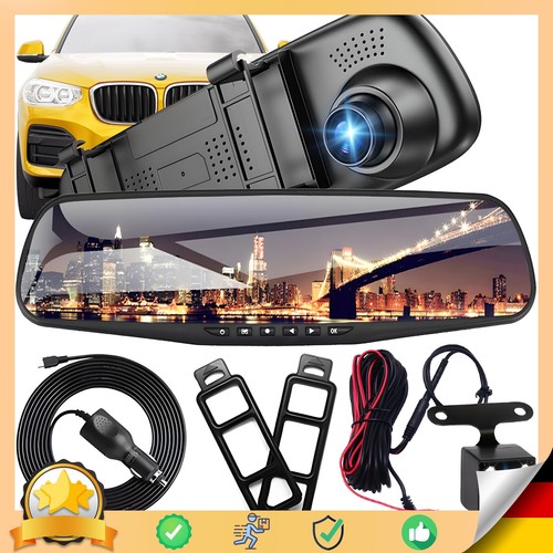 Spiegel dashcam 1080p - 1080p, 4.3"