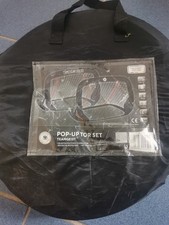 Pop Up Tor Fußballtor, Selbstentfaltend, 2er Set, mit Tragetasche