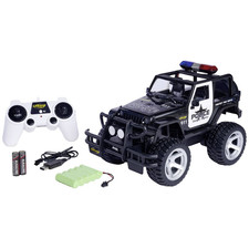 Carson Modellsport Jeep Wrangler Police RC Auto Elektro Geländewagen 1:12