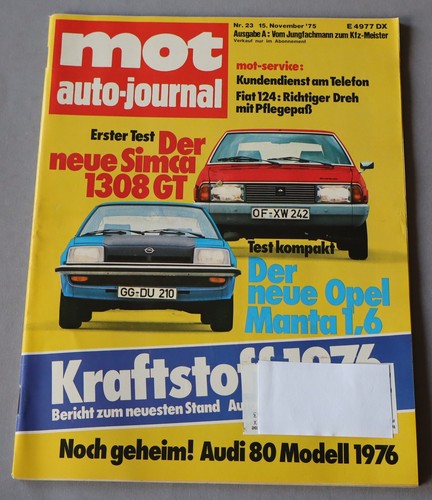 Mot 1975 opel - 23/1975,