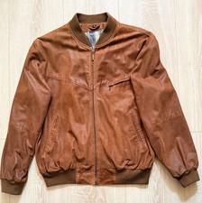 Herren Wildlederjacke braun