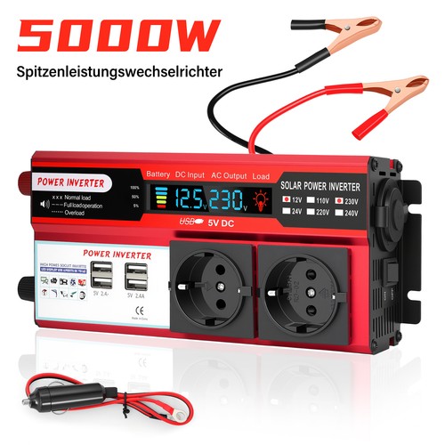 Auto spannungswandler 5000w - auto,
