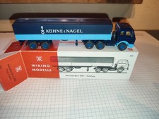Wiking 515, MB 2632  Kühne & Nagel Planen-Sattelzug, LKW,  H0 1:87,