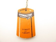 SCHLÜSSELANHÄNGER / Key Ring - OVOMALTINE - KAFFEE - SCHOKOLADE - STIMULIERT UND STÄRKT -