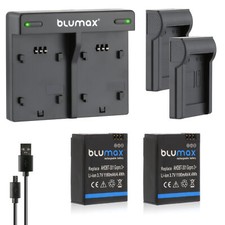 2x Akku + Lader für GoPro