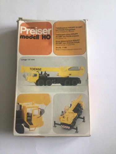 Preiser 1106 teleskopkran - preiser,