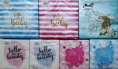 Baby boy girl servietten - baby,
