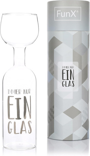 Weinglas flasche 750ml immer - weinglas,