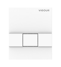 VIGOUR Urinal-Betätigungsplatte TAY Kunststoff weiss / V1TAYU
