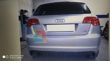 heck stoßstange spoiler diffusor hinten audi a3 8p s line