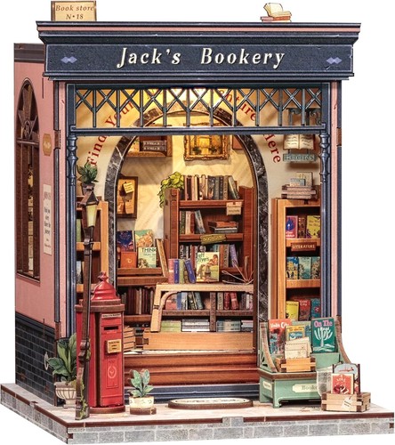 Book nook kit holz - holz, miniatur