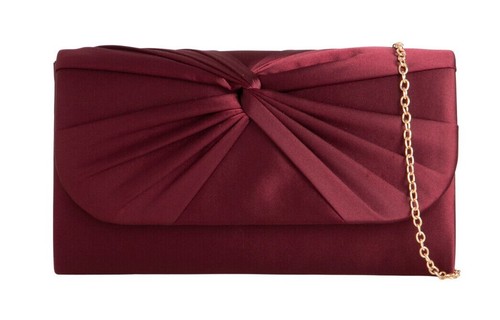Damen satin plissiert abend - damen,