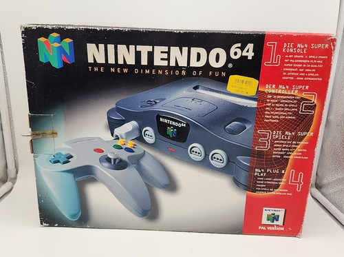 Nintendo n64 leerverpackung - nintendo,