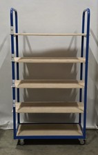 Kommisionierer Regalwagen 5stöckig H190 X B105 X T50 Kommisionierwagen