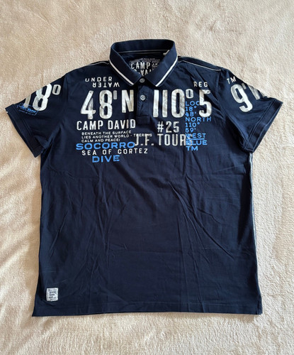 Camp david poloshirt xxl - poloshirt,