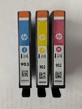 3 original HP Tintenpatronen 903 Cyan Magenta Yellow ( 05/2023 ) Rechnung