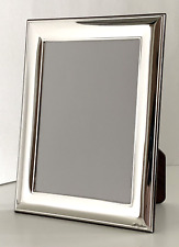 9x13 Foto-/Bilderrahmen massive Auflage 999er Sterling Silber Art. 3/925/200
