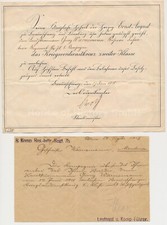 144879: Urkunde Braunschweig