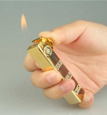 Zorro Feuerzeug Vintage gold