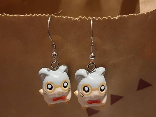 Hamtaro dexter ohrringe - hamtaro,