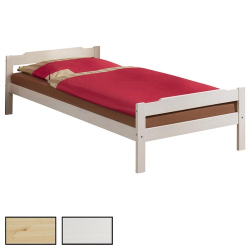 Massivholzbett einzelbett - massivholzbett,