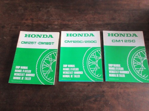 Honda cm125t cm185t - cm125t, cm125c