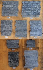 Bleischrift set zur - bleischrift,
