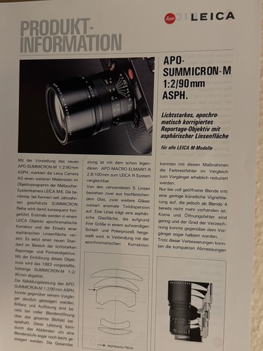 A0371 leica apo - #a0371, summicron