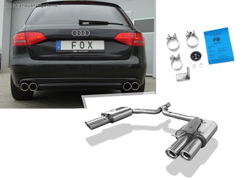Duplex sportauspuff audi a4 - duplex,