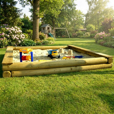 XXL großer Sandkasten nach