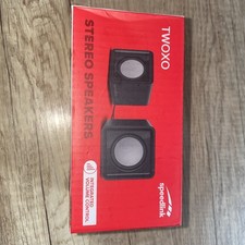 Speedlink TWOXO Stereo USB Lautsprecher Speaker Boxen 3,5mm Klinke PC Notebook