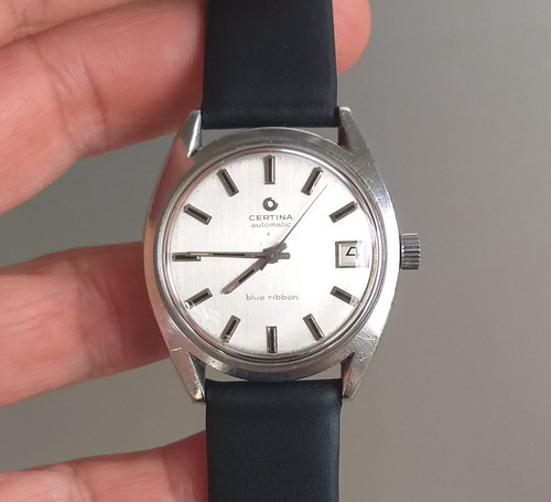 Certina blue ribbon automatik - blue,