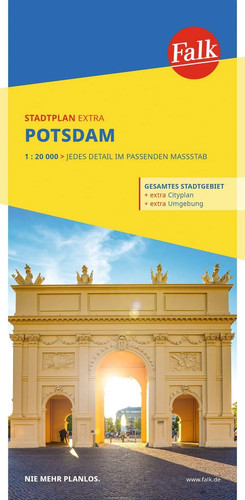 Falk stadtplan extra - extra, potsdam