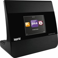 Imperial DABMAN i400 Black Hybridradio DAB+/FM/WLAN/ Bluetooth 3,2" iOS/Android