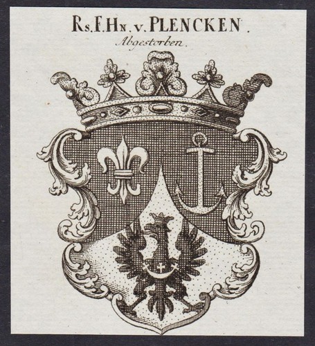 Plencken wappen coat - plencken,