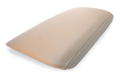 Leather beige center console - leather,