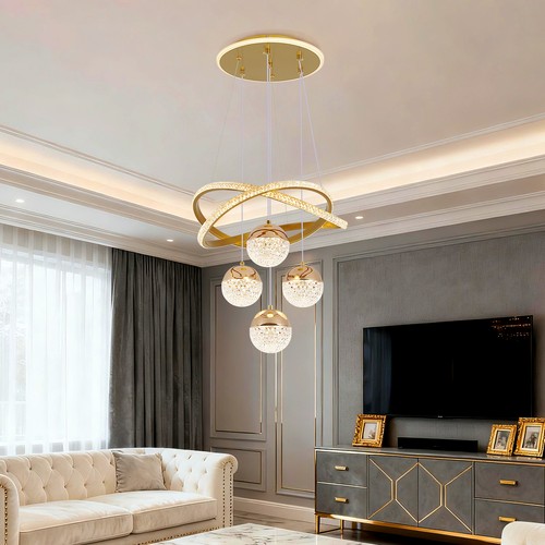 Acryl led pendelleuchte - acryl,
