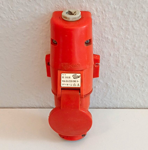 Bals cee wandsteckdose rot 16a - bals,