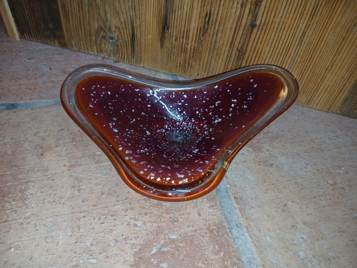 Vintage glasschale glas schale - vintage,