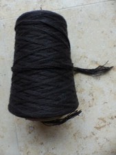 1 Kone Wolle - dunkel braun -