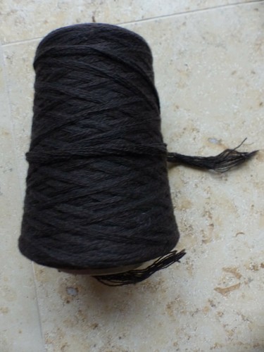 Kone wolle dunkel braun - wolle,