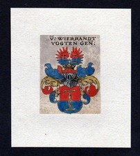 17. Jh von Wierrandt Wappen