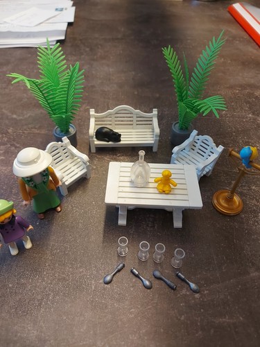 Playmobil terrassen set bank - playmobil,
