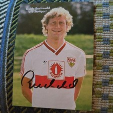 Guido Buchwald VfB Stuttgart Autogrammkarte original signiert