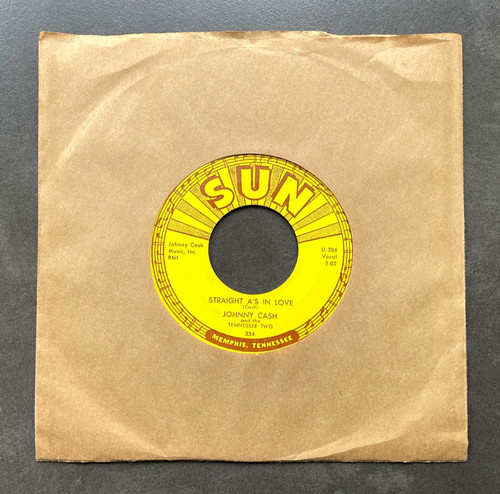 Johnny cash straight a - 7",
