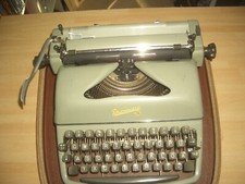 Rheinmetall Schreibmaschine 09/2552 Metall